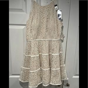 NWT Women’s ivory colored dress.